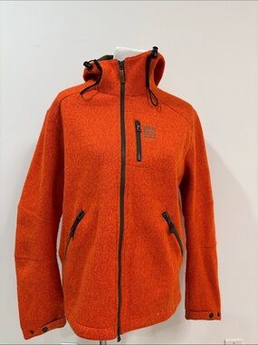 NWOT 66 north vindur Orange Women's Hooded  Jacket